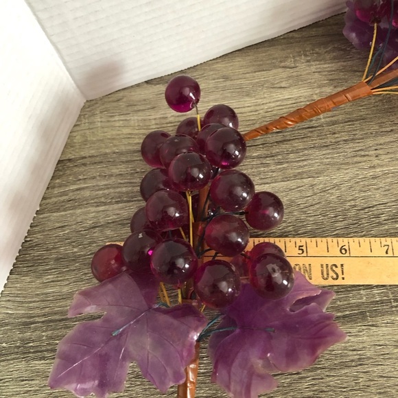 Vtg Lucite Grape Clusters - Picture 14 of 15